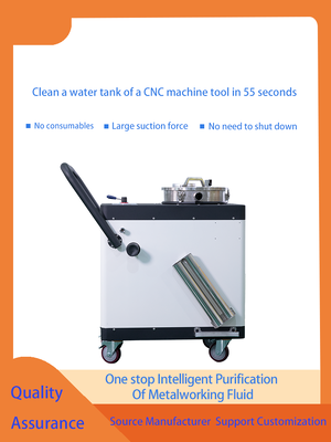 150W Motor Power CNC Coolant Filter System Including 50 Liters Tank Capacity Ensuring Coolant Filtration for CNC Machines