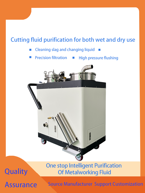 Recommended Monthly Or As Needed Based On Machine Usage CNC Machine Coolant Cleaner Horizontal Spiral Centrifuge Cleaning Solution