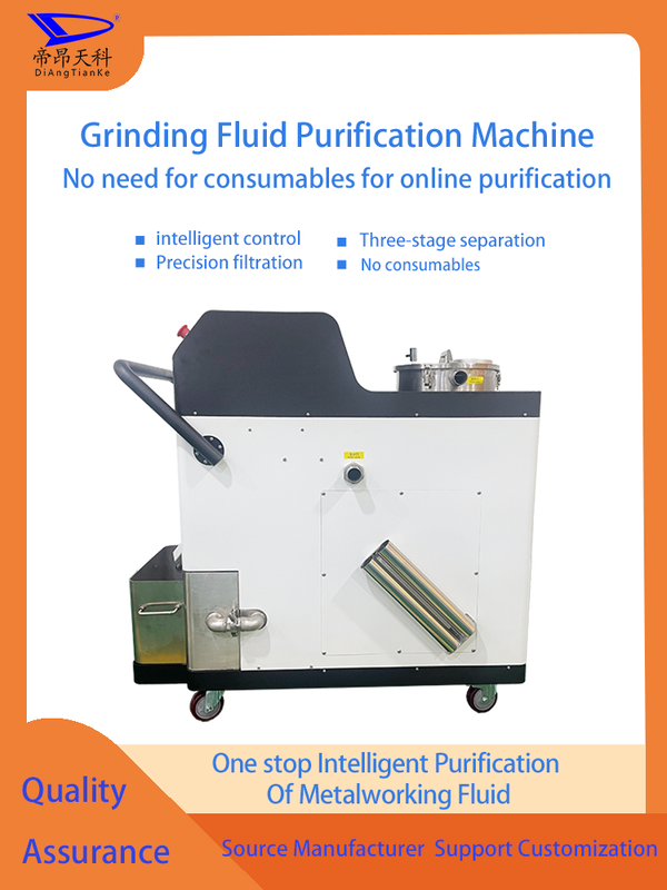 Grinding Machine Coolant Filtration System Offering Filtration Solutions Without Centrifuge Type for Industrial Applications