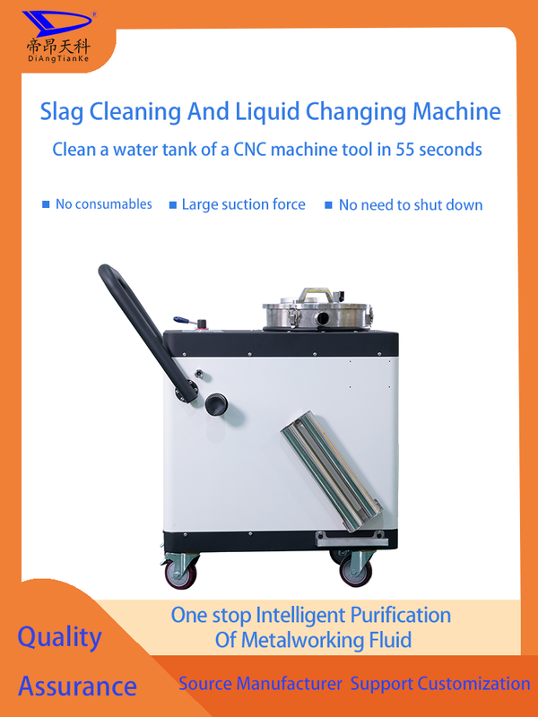 50 Liters Tankcapacity CNC Coolant Filter System Offering 50Hz Frequency and 8000L H Flow Designed for Coolant Filtration